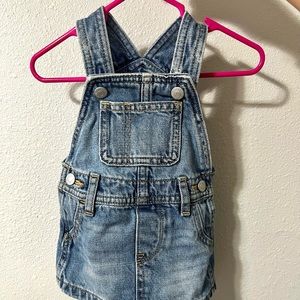 Old navy overall dress 3-6 m